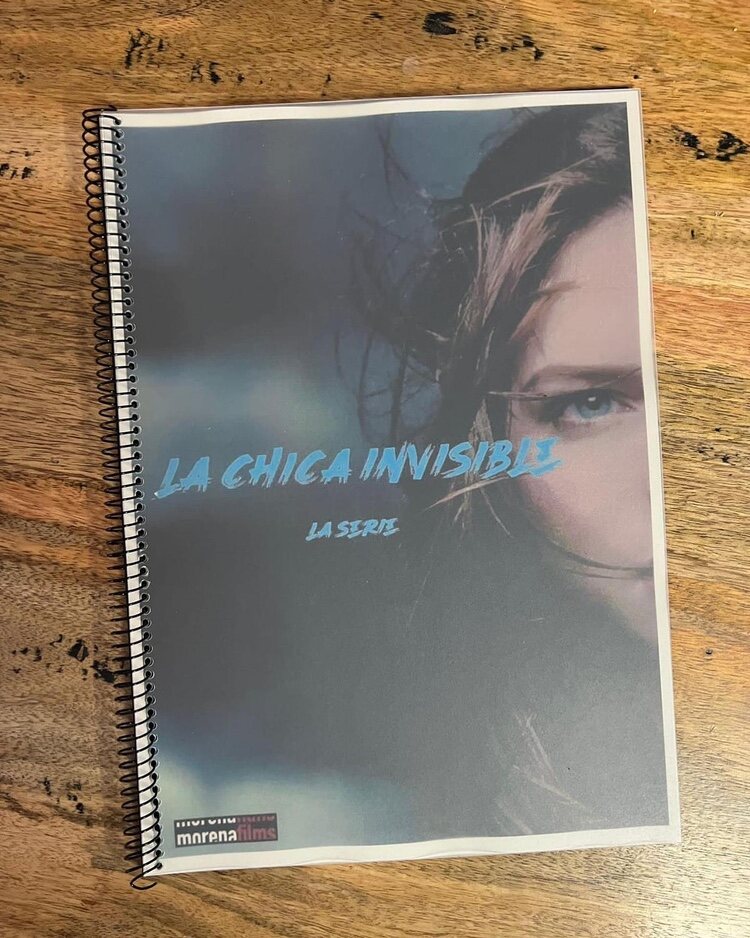 Guion de 'La chica invisible' | Instagram