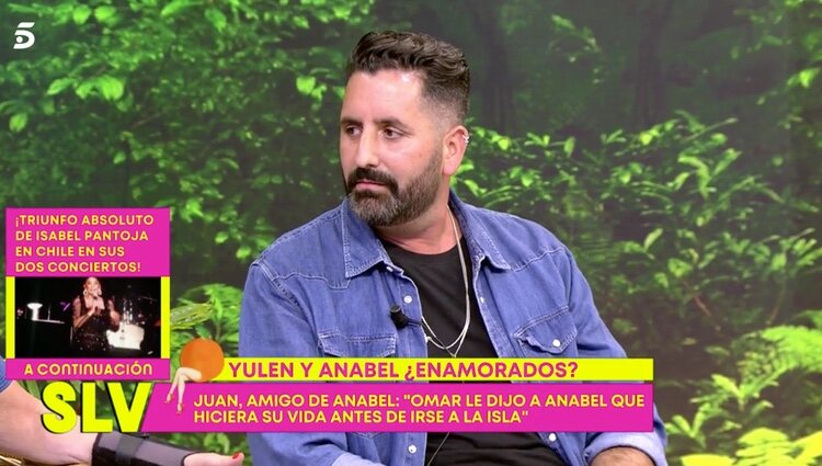 Juan, amigo de Anabel en 'Sálvame' / Foto: Telecinco.es