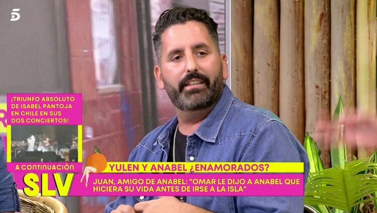 Juan, amigo de Anabel en 'Sálvame' / Foto: Telecinco.es