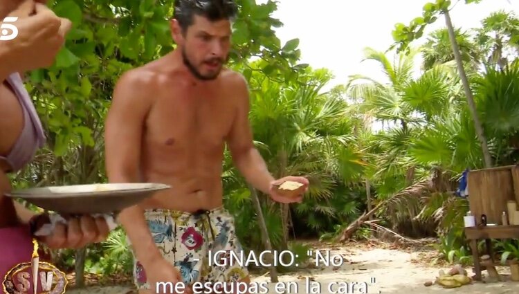 Alejandro gritando a Ignacio | Foto: telecinco.es