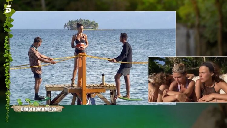 Nacho Palau y Anuar en el puente de las emociones / Foto: Telecinco.es