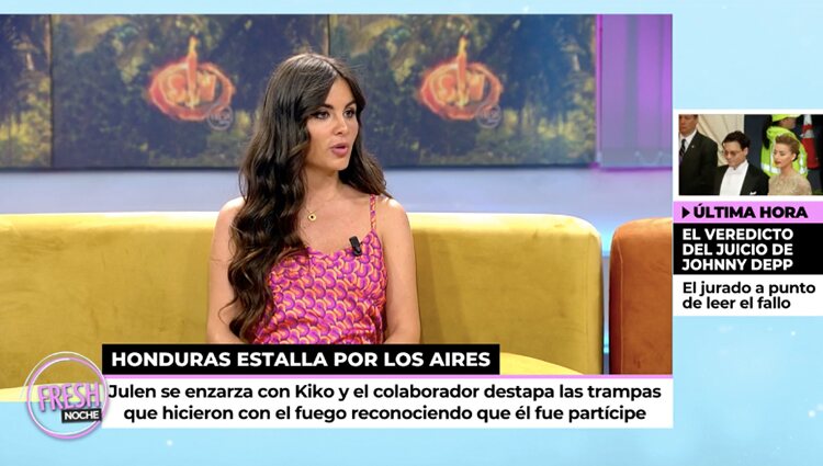 Alexia Rivas en 'Ya son las ocho'