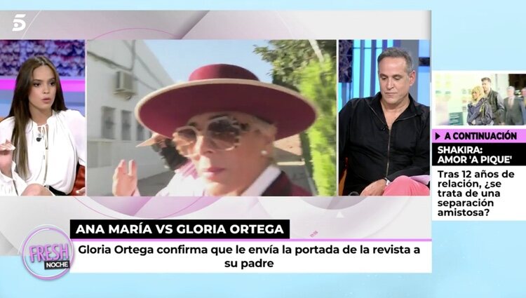 Gloria Camila habla de su relación con Ana María Aldón / Foto: Telecinco.es