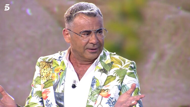 Jorge Javier en el plató de 'Supervivientes' / Foto: Telecinco.es