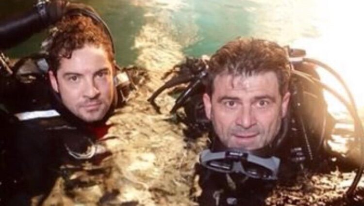 David Bisbal y Eduardo Mena posando / Foto: Instagram