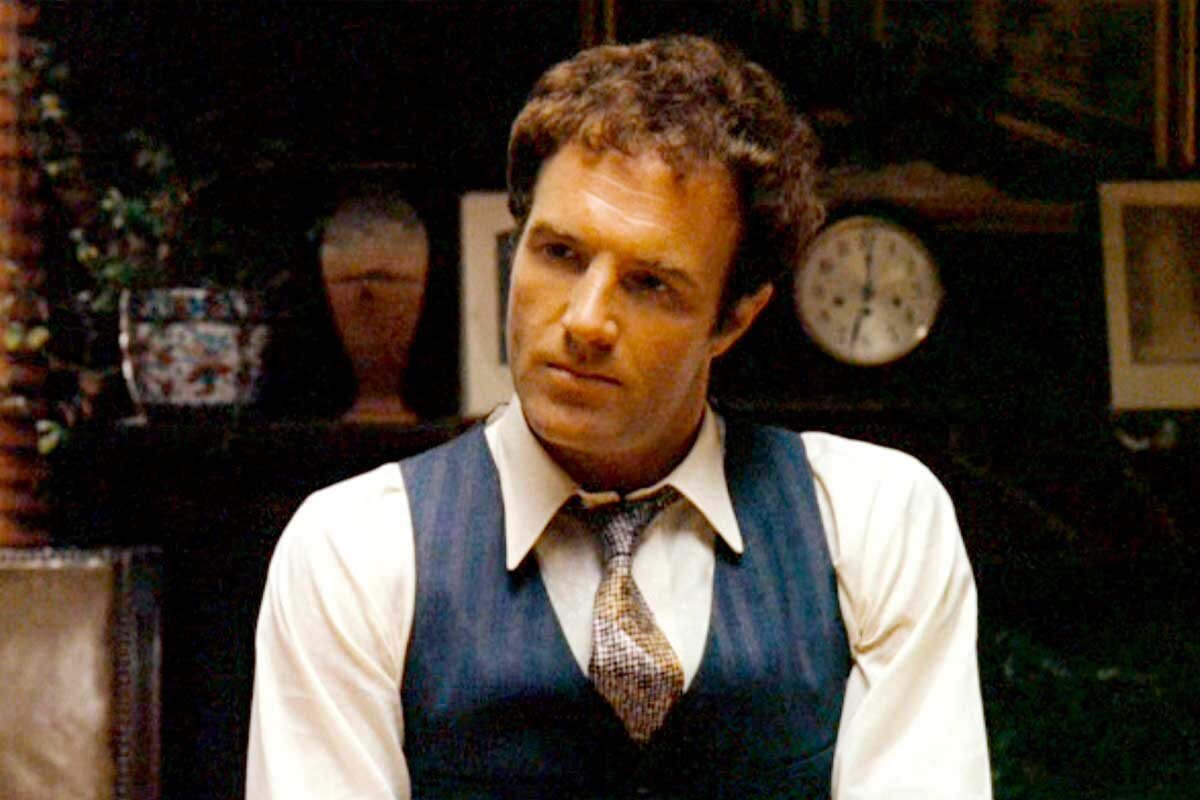 James Caan en un fotograma en una de las películas de 'El Padrino'