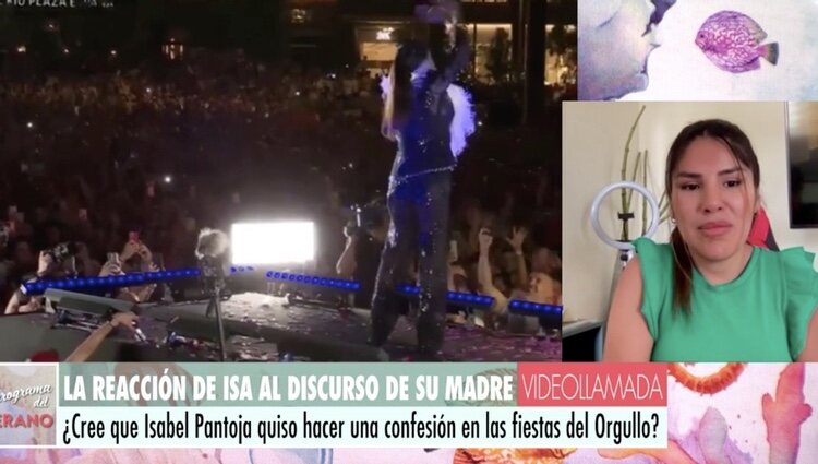 Isa Pantoja habla de su madre | Foto: telecinco.es