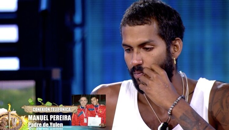 Yulen se emociona al escuchar a su padre | Foto: telecinco.es