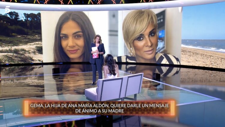 Gema Aldón en el plató de 'Déjate querer' | Foto: Telecinco