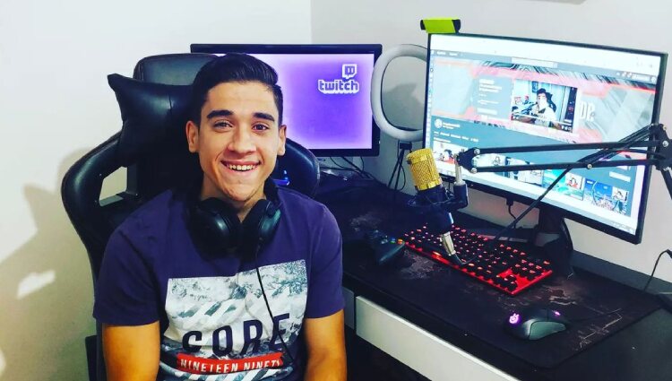 Jorge Jurado en su faceta como streamer