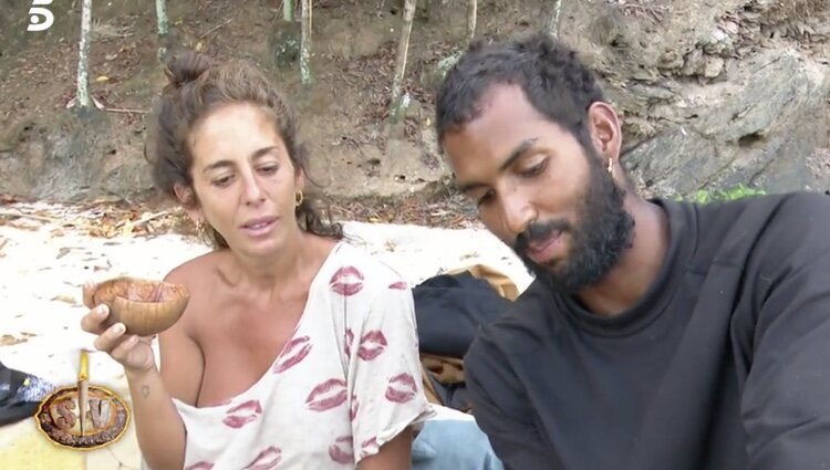 Yulen Pereira y Anabel Pantoja hablando de su futuro | Foto: Telecinco