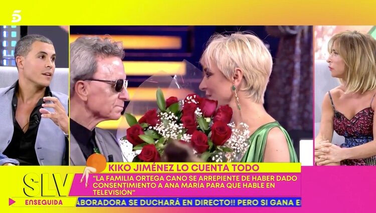 Kiko Jiménez sentado en el plató de 'Sálvame' | Foto: Telecinco