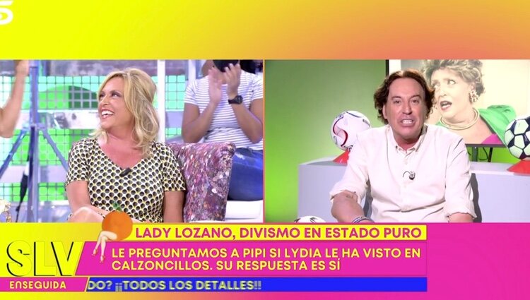 Lydia Lozano y Pipi Estrada hablan de su historia | Foto: telecinco.es