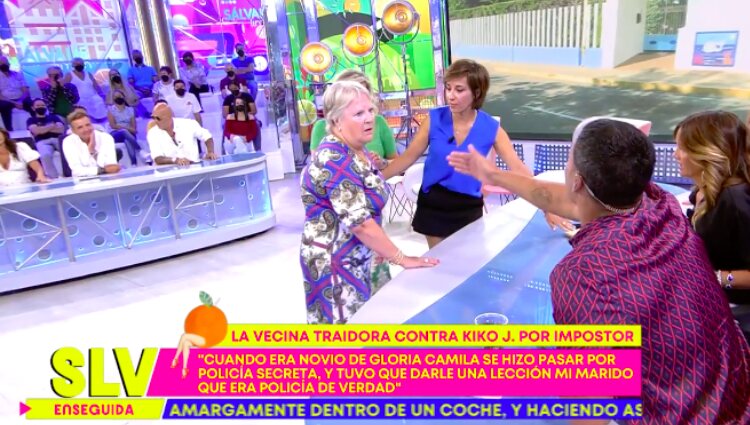 La vecina se enfrenta a Kiko Jiménez