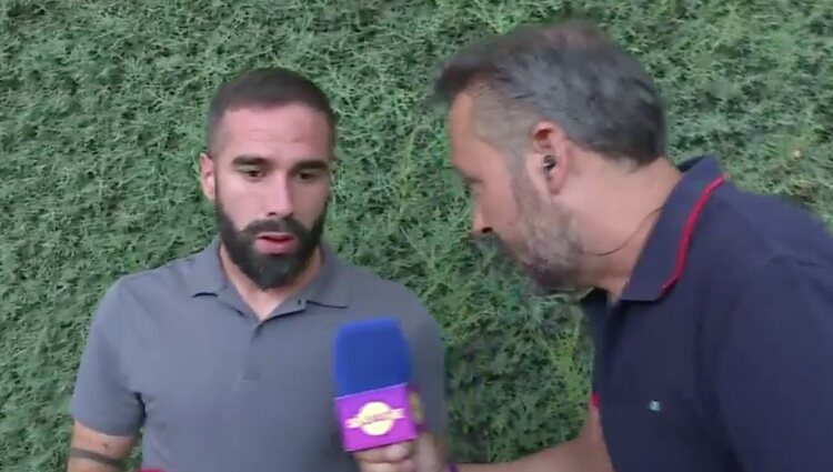 Dani Carvajal explica lo sucedido | Foto: telecinco.es