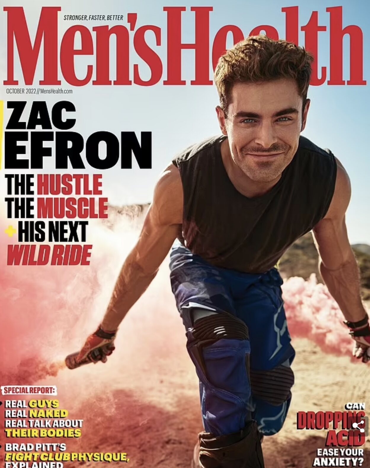 Zac Efron en Men's Health