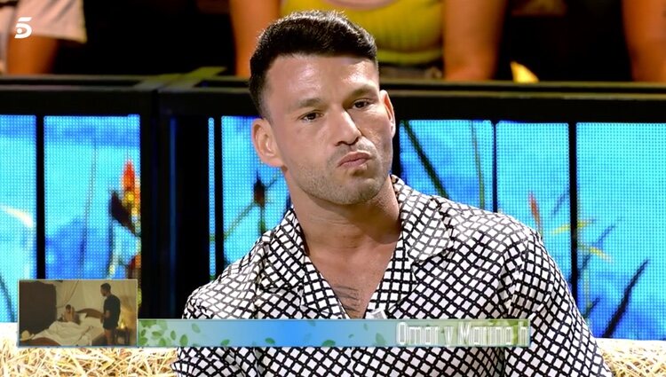 Eleazar, defensor de Omar Sánchez, en el plató de 'Pesadilla en el paraíso' |Foto: Telecinco