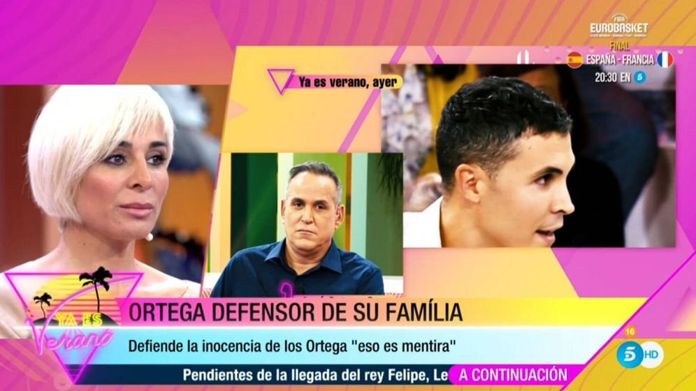 Ana María Aldón habla de Kiko Jiménez en 'Ya es verano'/ Foto: telecinco.es