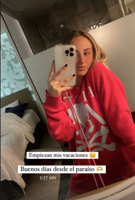 Imagen en la historia de Instagram de Rocío Flores |Foto: Instagram