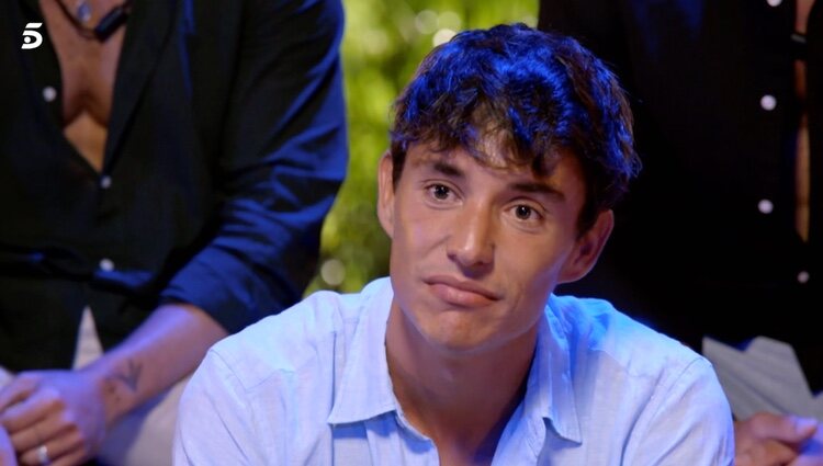 Javi en la primera hogura de 'La isla de las tentaciones' |Foto: Telecinco