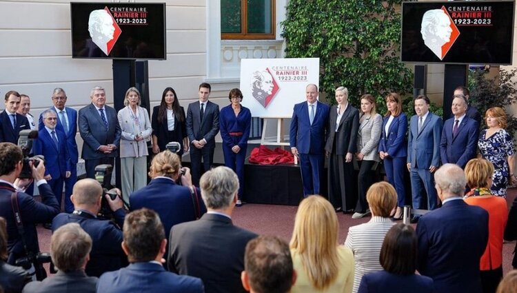 La Familia Real de Mónaco en el centenario de Rainiero III | Foto: Palacio Real de Mónaco