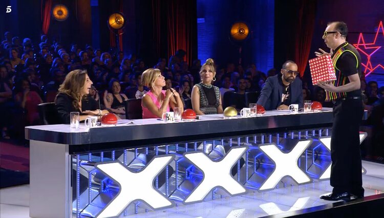 Arsenio Puro en su primera aparición en 'Got Talent' |Foto: Telecinco