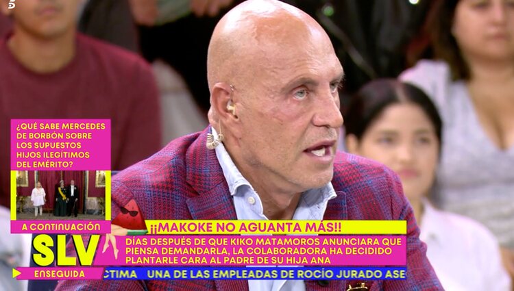 Kiko Matamoros dando su versión |Foto: Telecinco