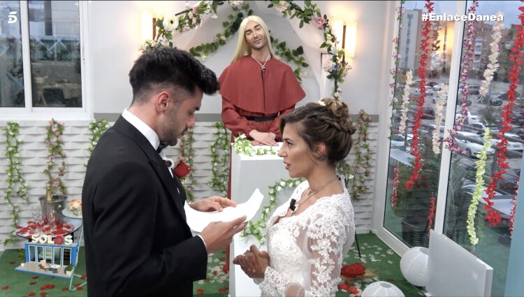 La boda de Dani G y Bea Retamal |Foto: Telecinco