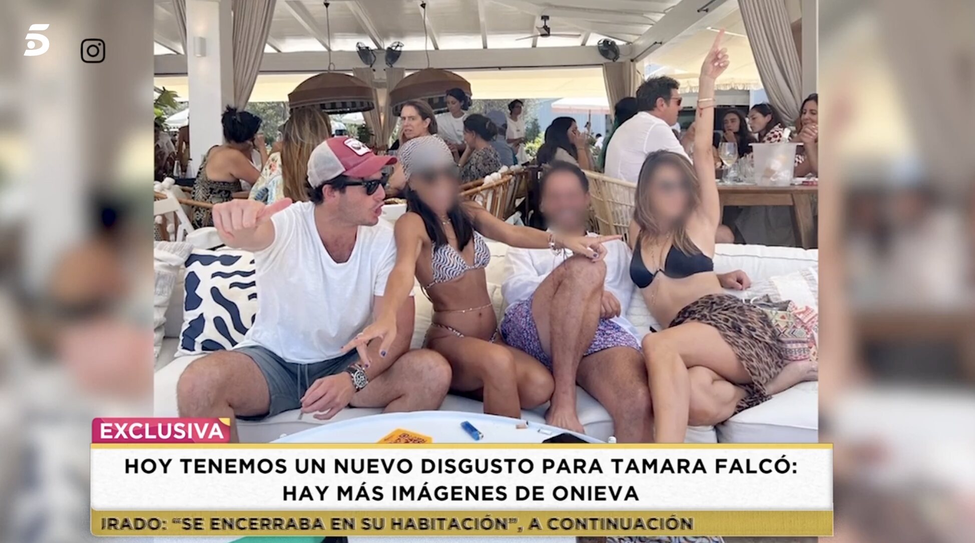 Íñigo Onieva no compartió ninguna de estas fotografías en sus redes sociales | Foto: Telecinco.es