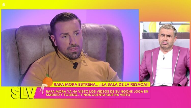 Rafa Mora se enfrenta a las imágenes de su famosa noche en Toledo | Foto: Telecinco