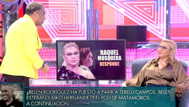 Raquel Mosquera y Jorge Javier en 'Sábado Deluxe'