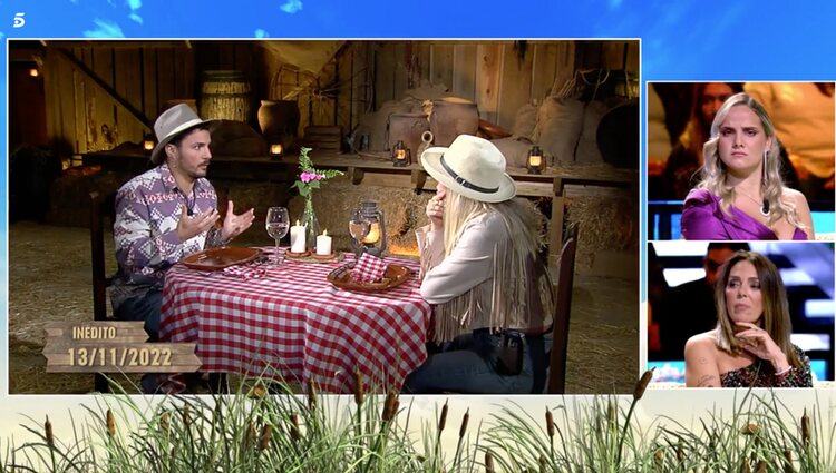 Imágenes inéditas de la cena entre Manuel y Danna |Foto: Telecinco