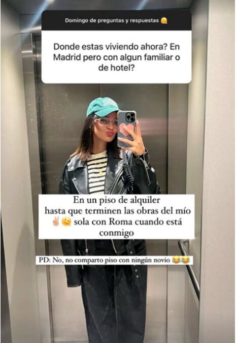 Laura Escanes responde a la duda de con quién y dónde vive |Foto: Instagram