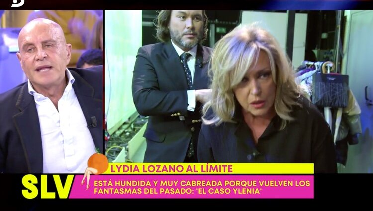 Lydia se va del plató | Foto: telecinco.es