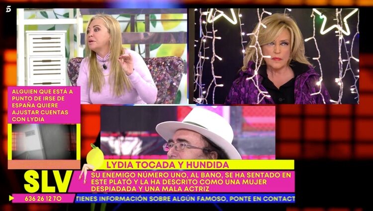 Belén Esteban defiende a su amiga Lydia Lozano | Foto: Telecinco.es