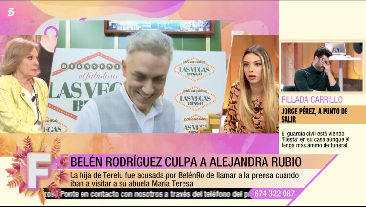 Alejandra Rubio da su versión de la traición de Belén Ro |Foto: Telecinco