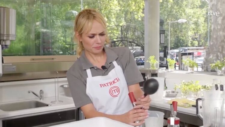 Patricia Conde durante el cocinado | Foto: rtve