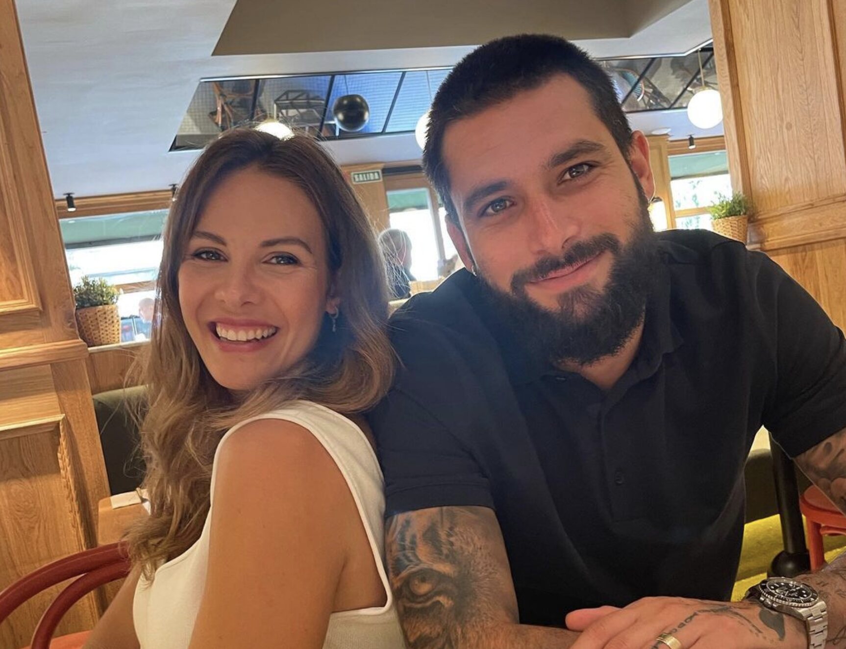 La última foto que Jessica Bueno compartió con Jota Peleteiro en su cuenta de Instagram