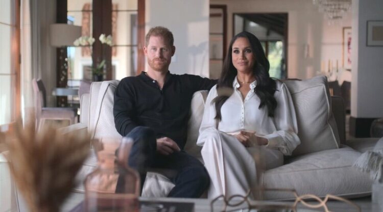 Harry y Meghan en su docuserie