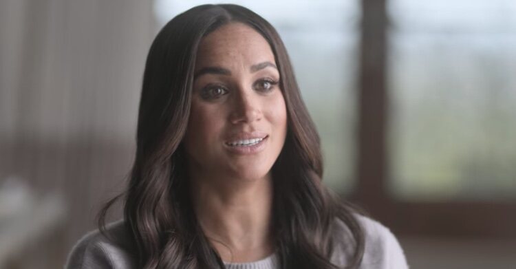 Meghan Markle durante una de sus intervenciones en su docuserie