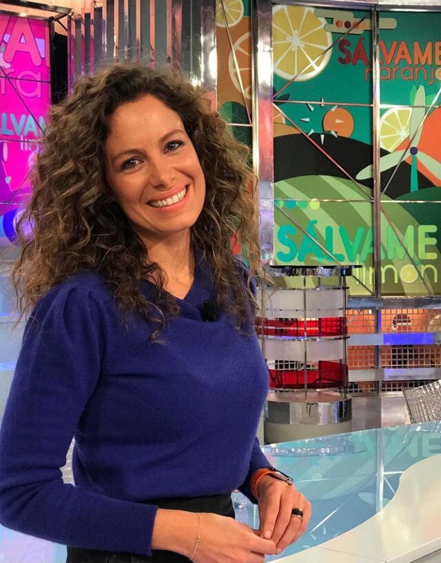 Laura Madrueño colaborando en 'Sálvame'/ Foto: Instagram