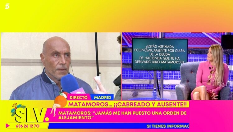 Kiko Matamoros responde a Makoke | Foto: Telecinco