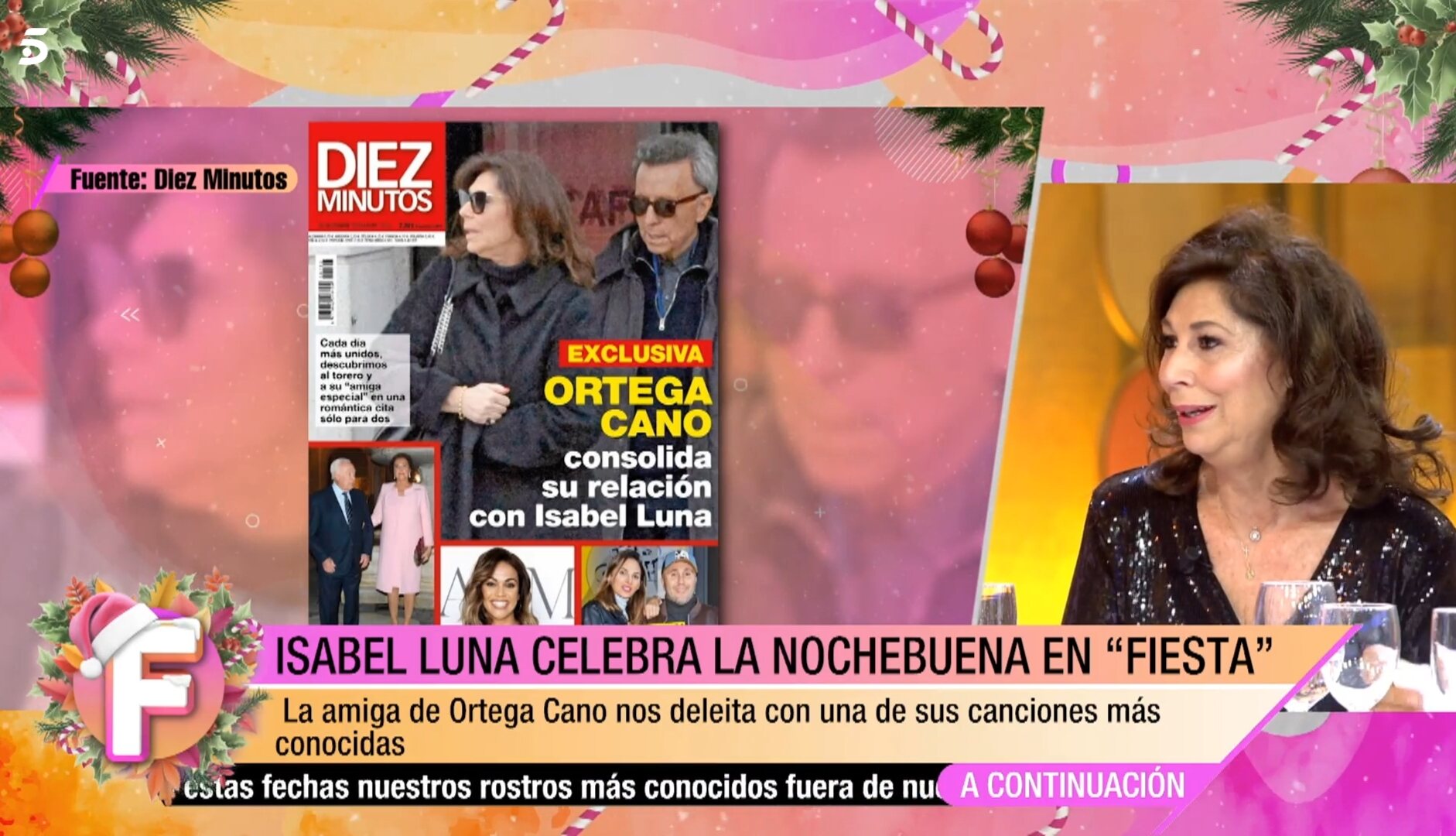 Isabel Luna en 'Fiesta' / Foto: Telecinco.es