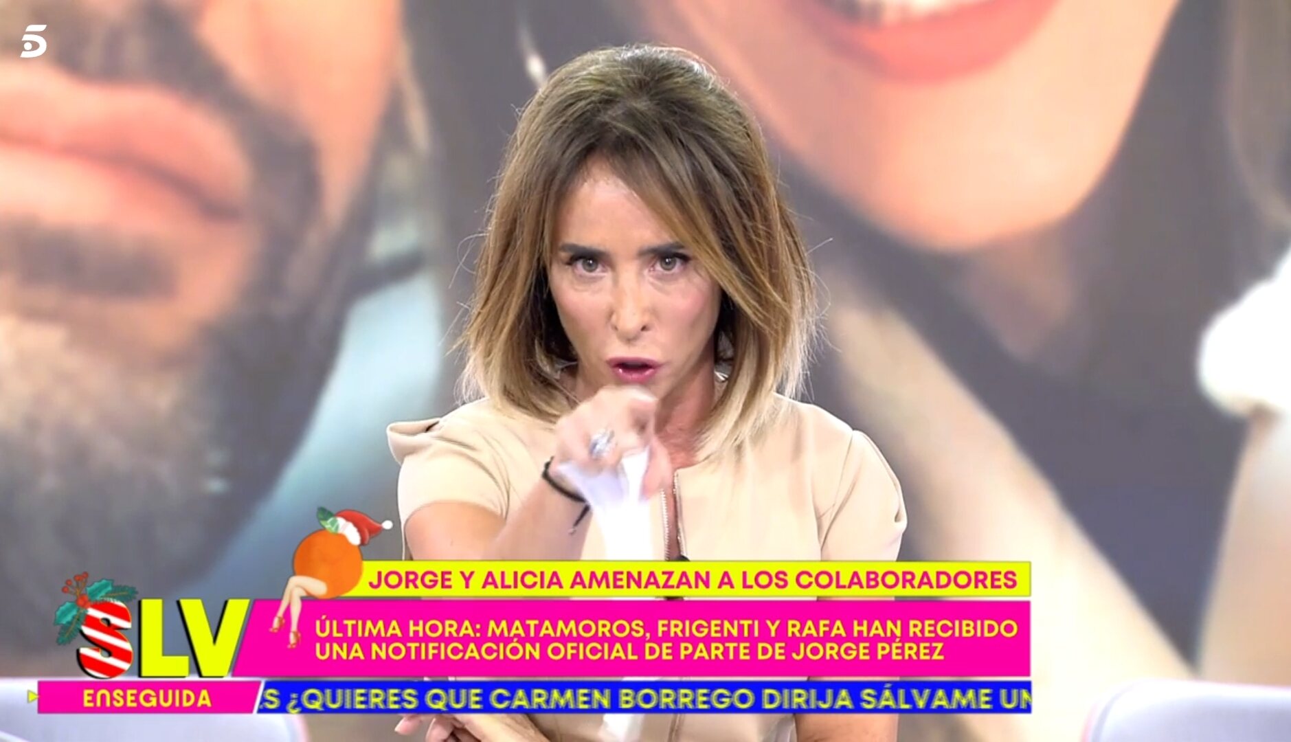 María Patiño también recibió un burofax de la pareja / Foto: Telecinco.es