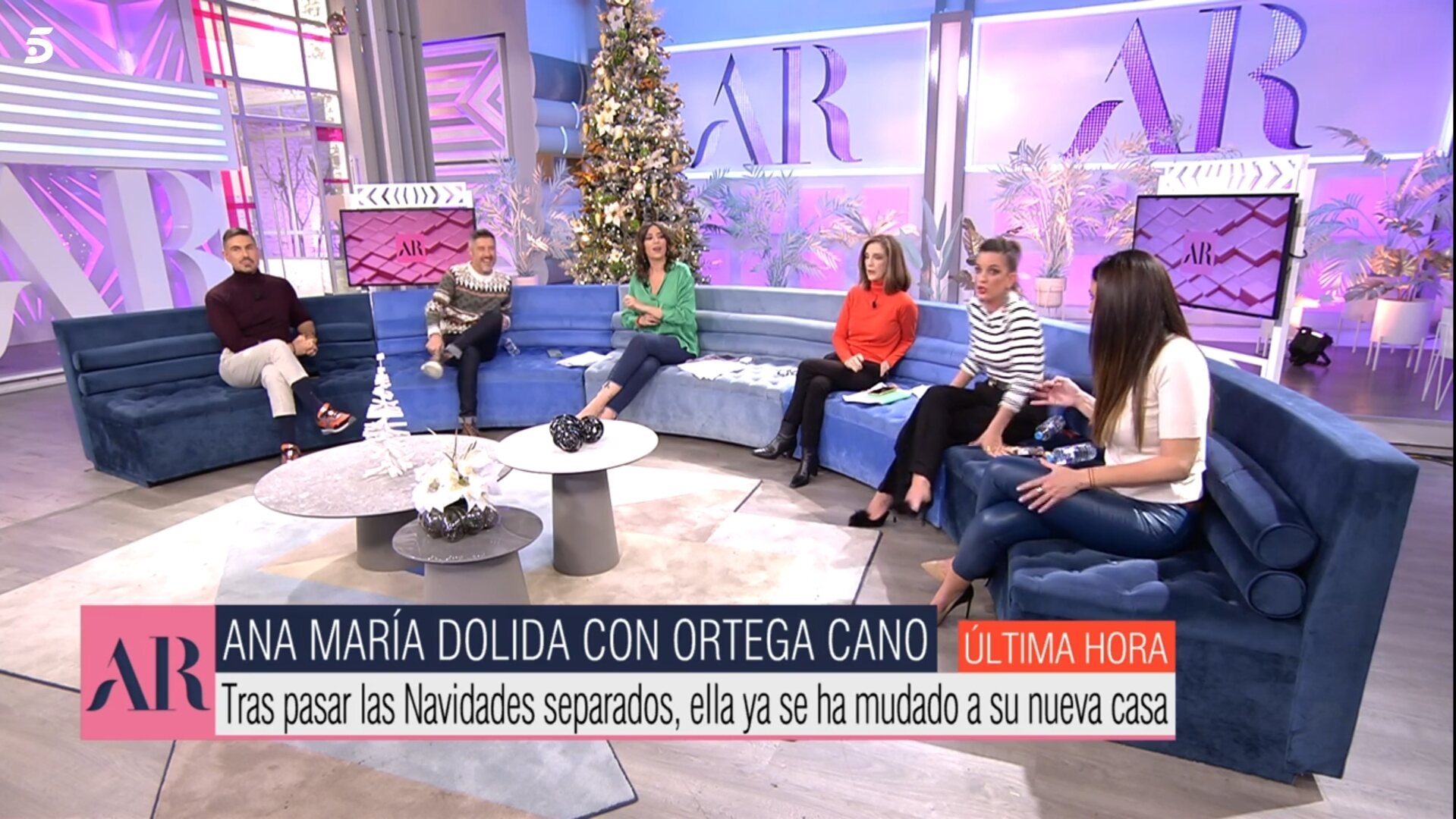 El plató de 'El Programa de Ana Rosa' / Foto: Telecinco.es