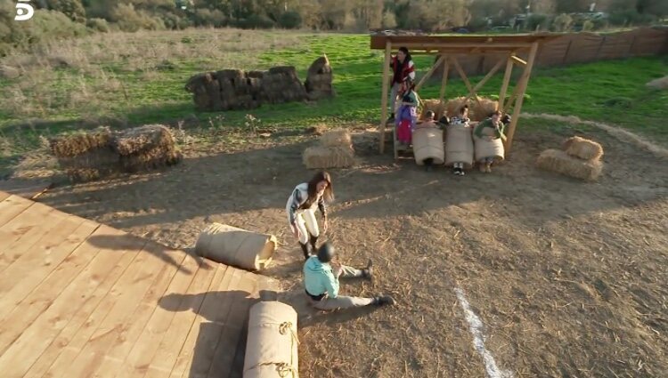 Imágenes de la caída de Pablo Sebástian/ Foto: Telecinco