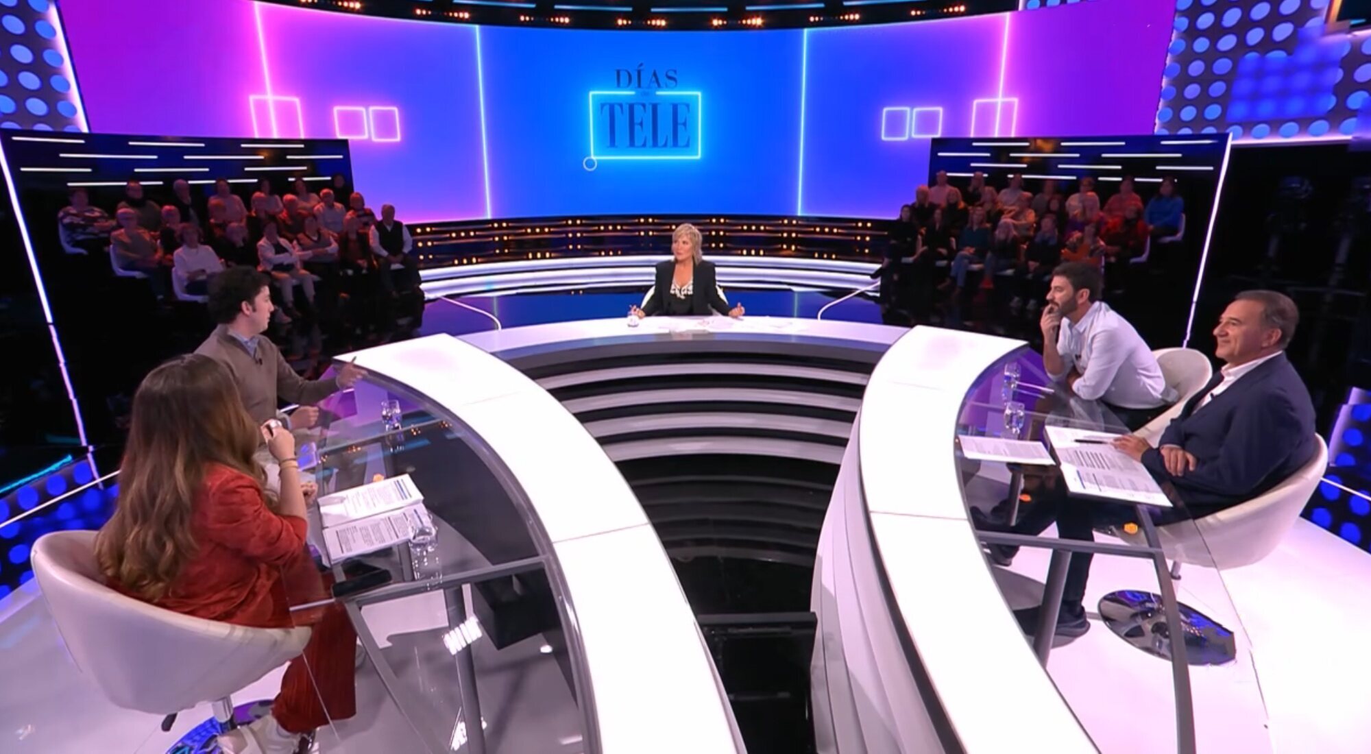 Primer programa de 'Días de Tele'/ Foto: TVE