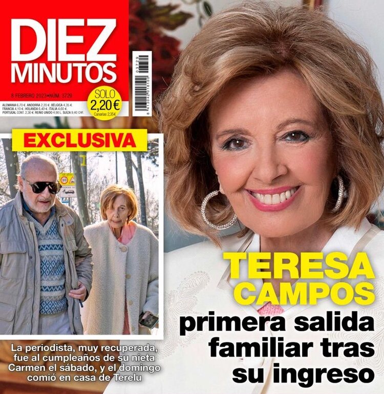 María Teresa Campos en Diez Minutos