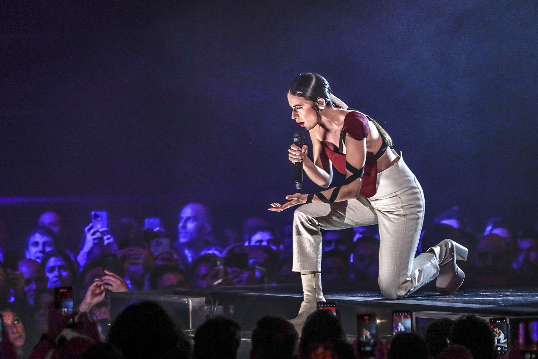 Blanca Paloma durante su actuación en el Benidorm Fest 2023/ Foto: RTVE