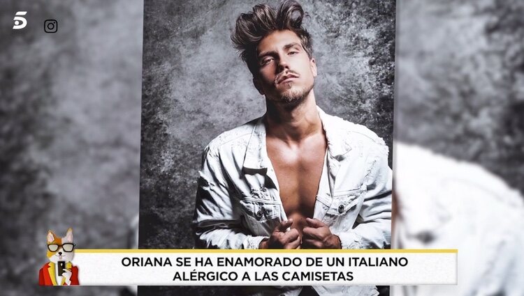 Daniele del Moro, el chico que ha enamorado a Oriana Marzoli/ Foto: Telecinco